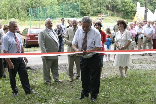 Otwarcie szlaku na Krzywy Sąd